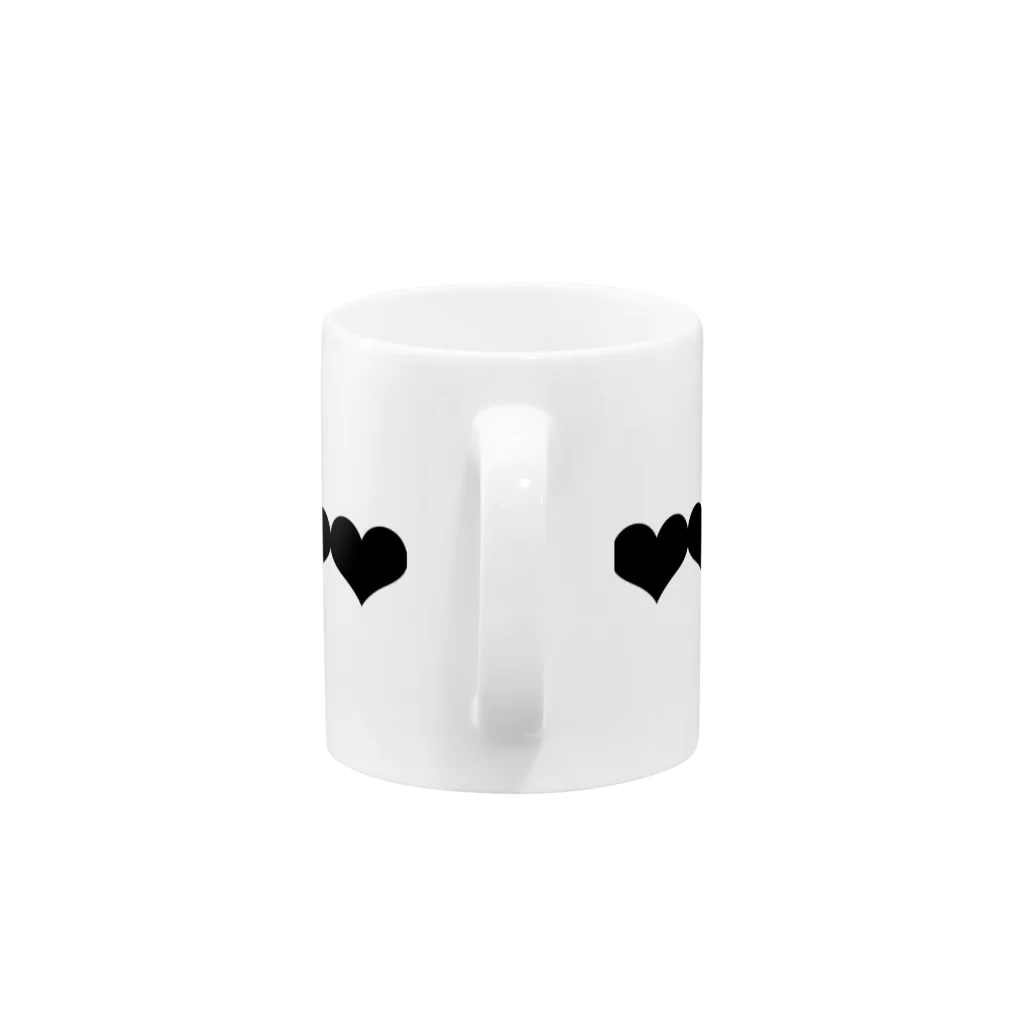  HAPPY OHARU Design2のLOVECO Mug マグカップの取っ手の部分