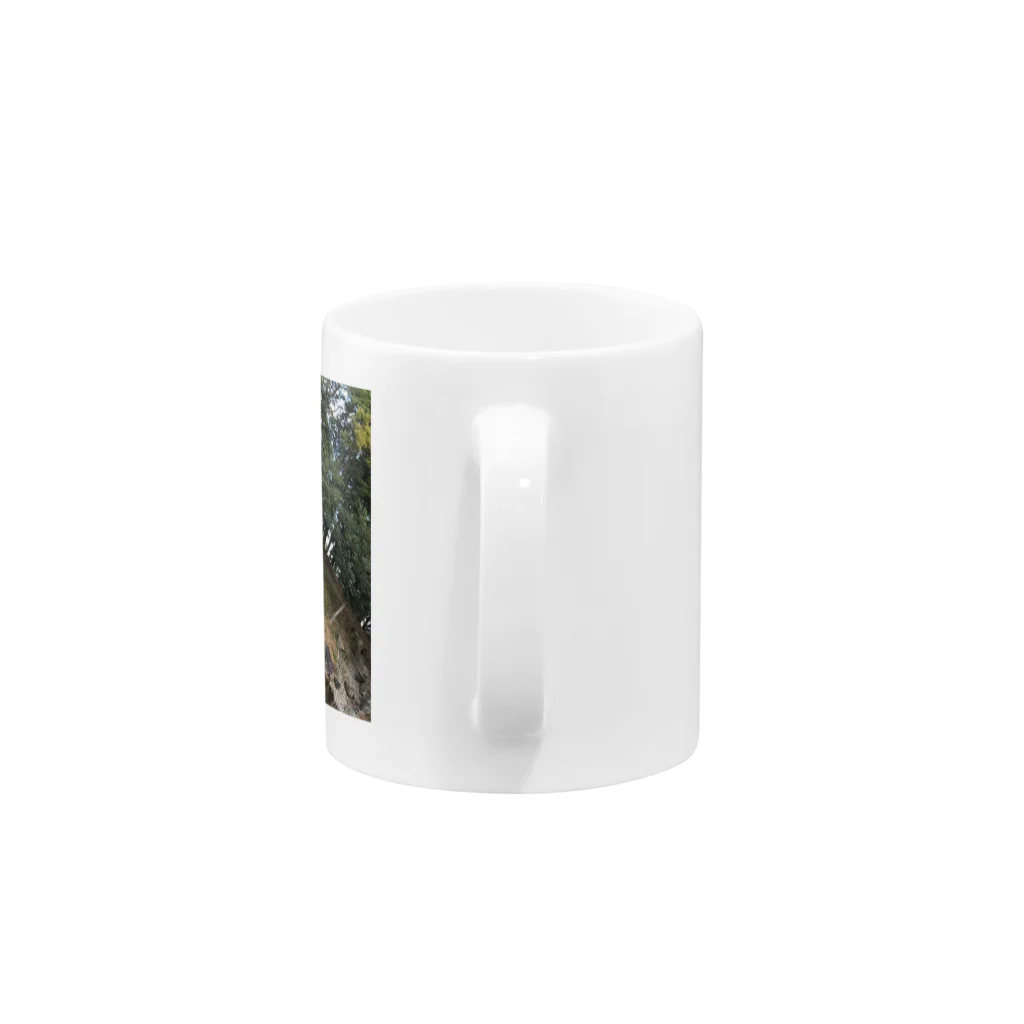 キーの橋と風景 Mug :handle