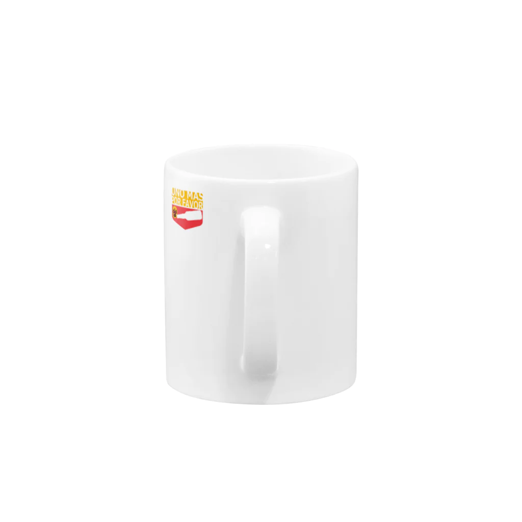 EARTH　ODYSSEYのNAME_TAG_UNO_MAS Mug :handle