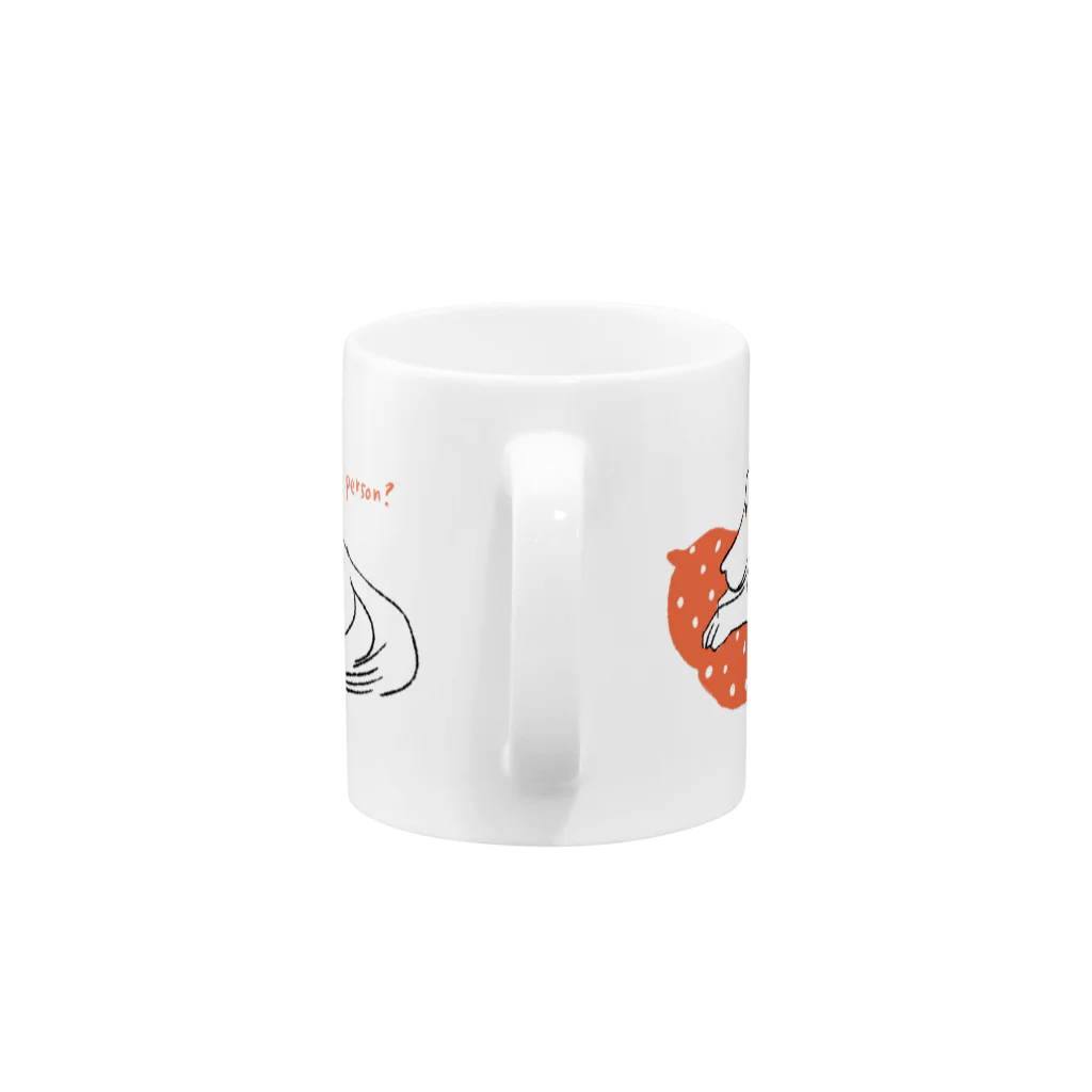 mya-mya=MIYA JUNKO's shop 02のAre you a dog person? Mug :handle