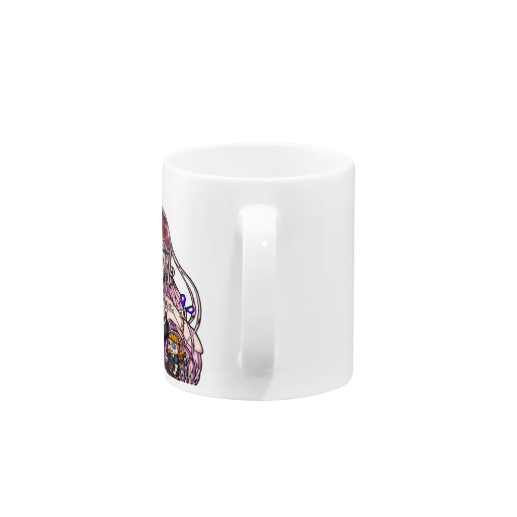 しおたんSHOPのゾンビたん Mug :handle