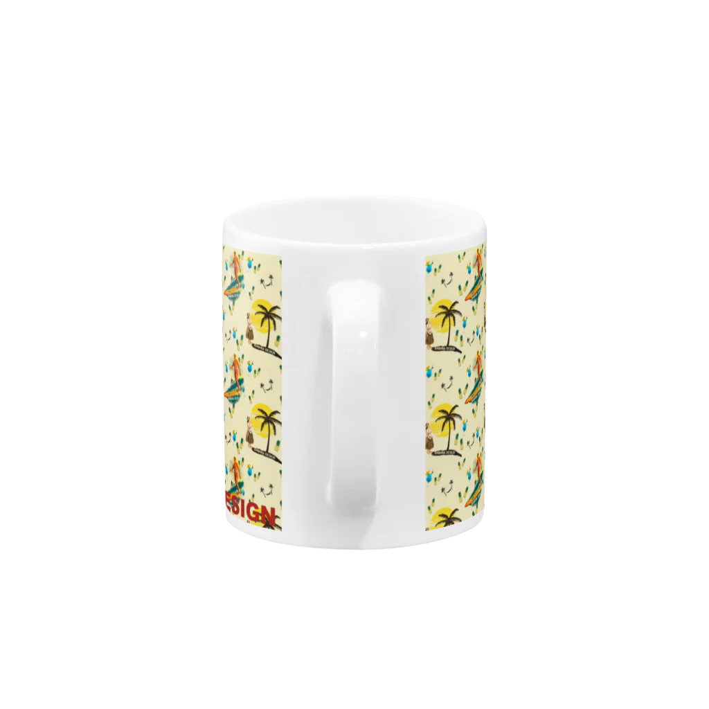 EARTH　ODYSSEYのWELCOME TO MY PARADISE MUG Mug :handle