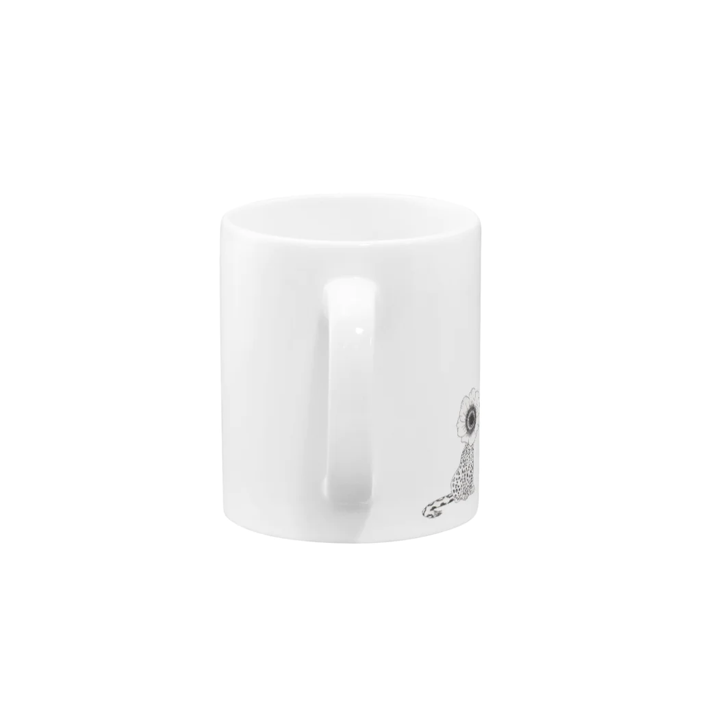 _____1833_のanemone Mug :handle