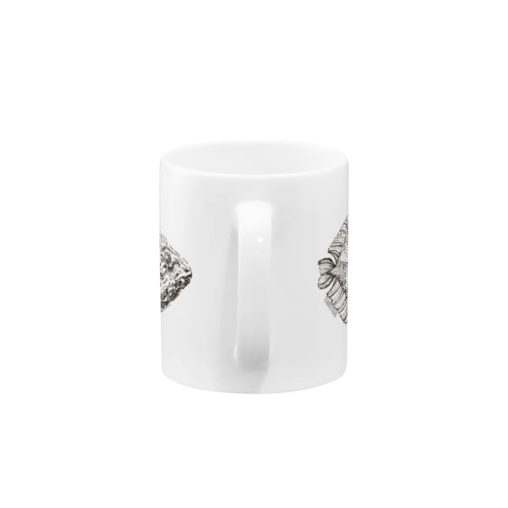 TenderHeadのシーラカンス Mug :handle