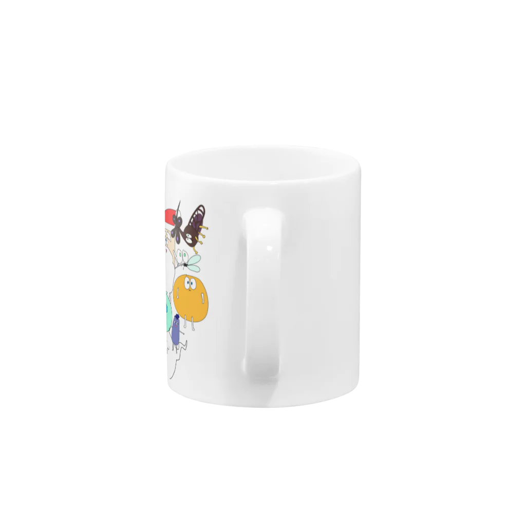 たまちんTVショップのたまちんＴＶ100人記念！ Mug :handle