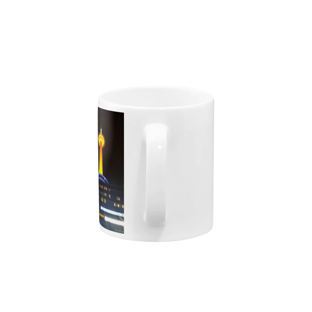 mk-79の京都タワー Mug :handle