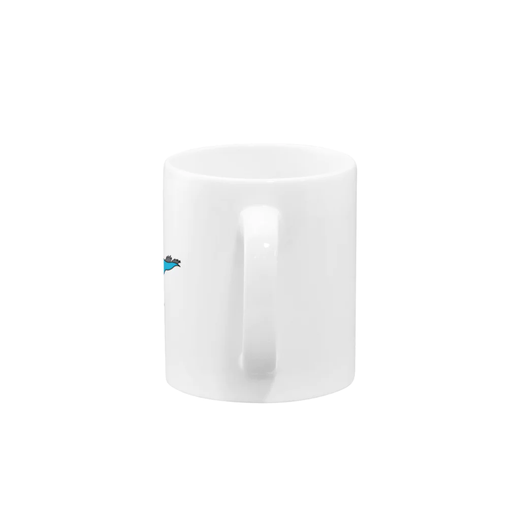 稜々のプシッタコサウルス Mug :handle