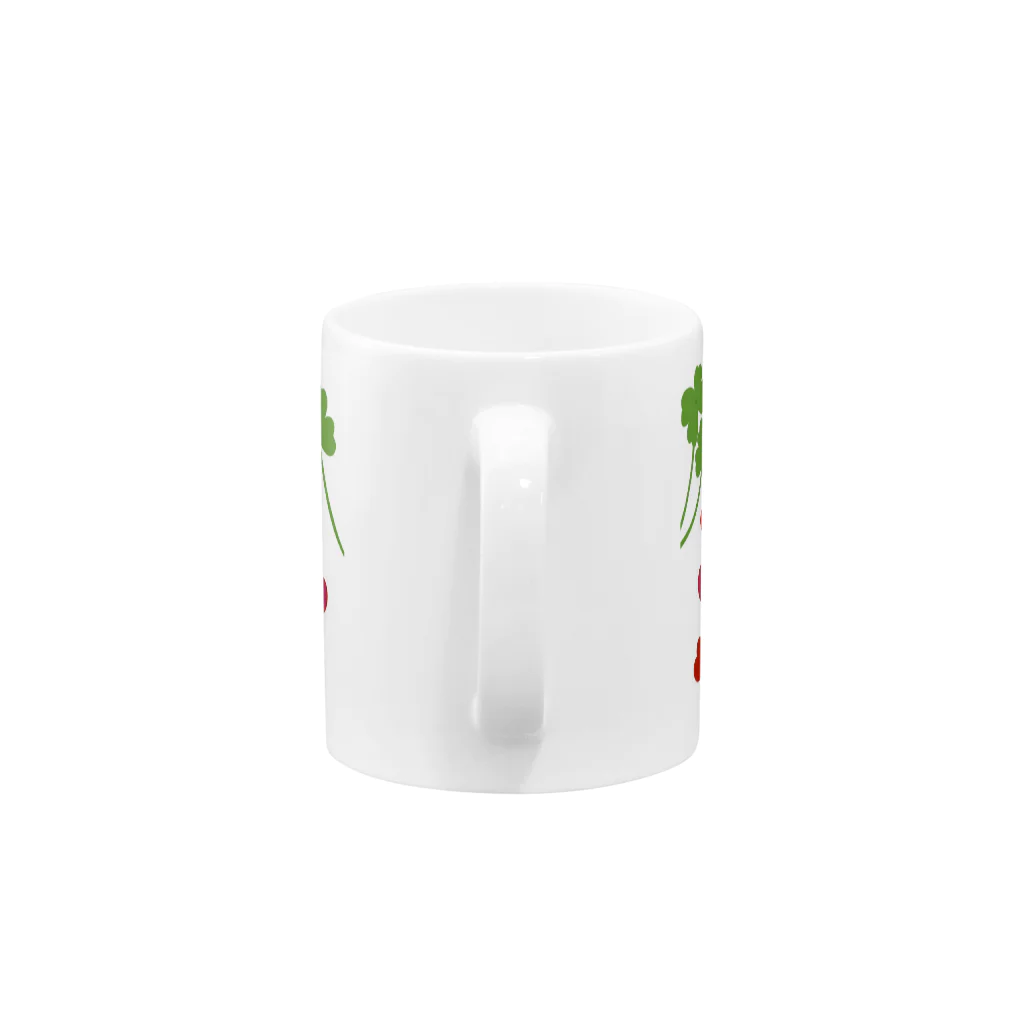 アイルの心のアトリエのLove & Happiness  Mug :handle