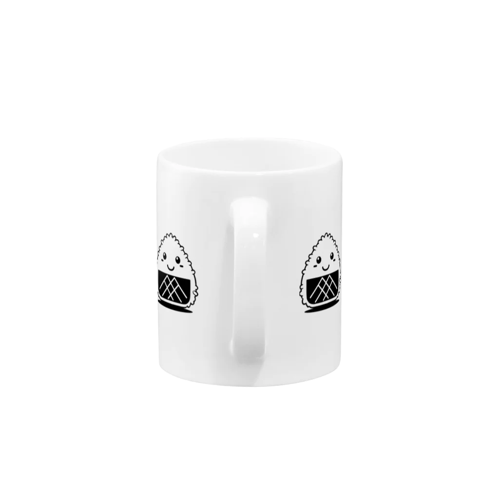 Onigiri-kunのオニギリ君のマグカップ Mug :handle