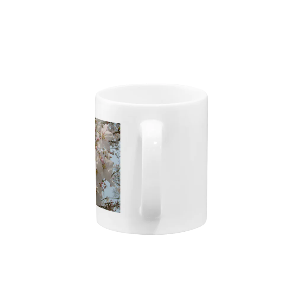 hisahisaのさくら Mug :handle