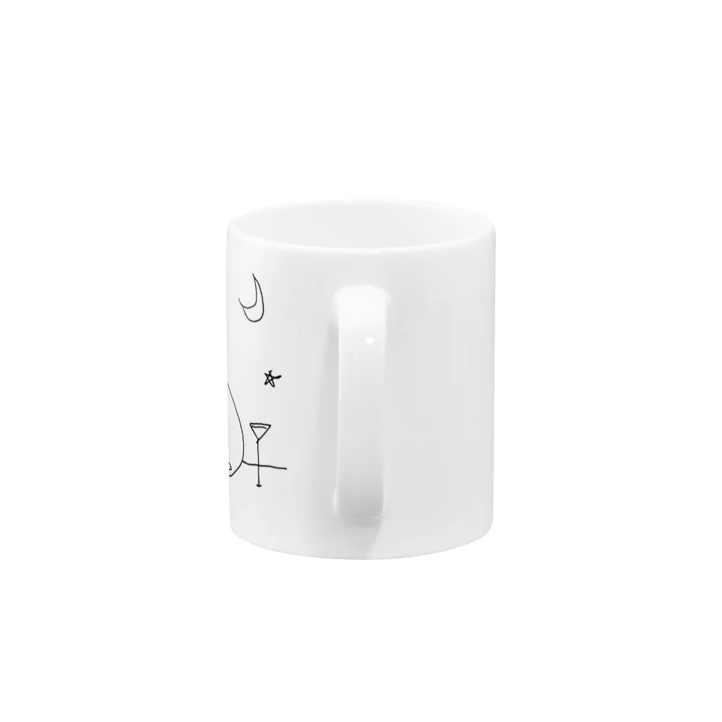 ツェッツェのツェッツェ Mug :handle