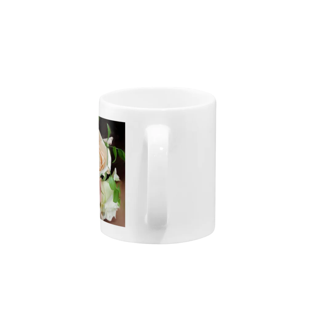 匿名くらぶの6月～お花 Mug :handle