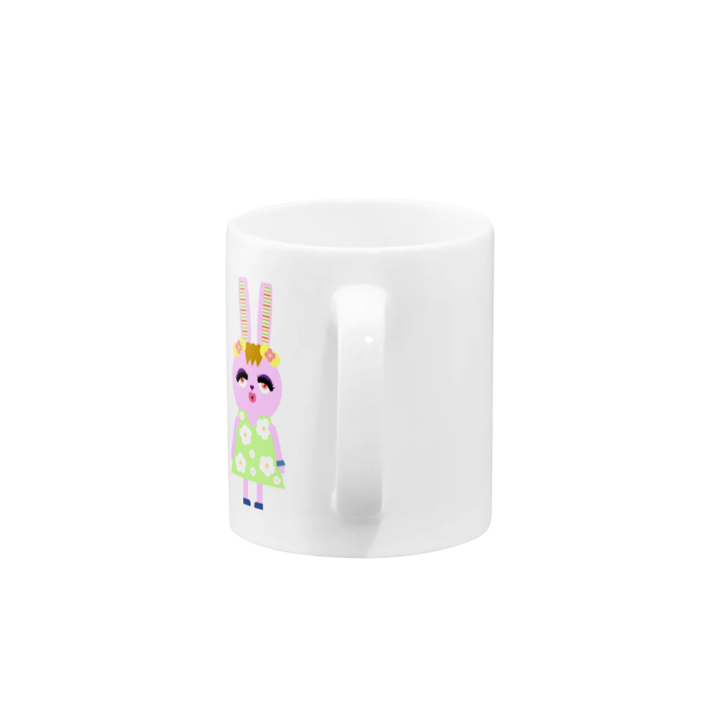 Shop Hachelのフローラ Mug :handle