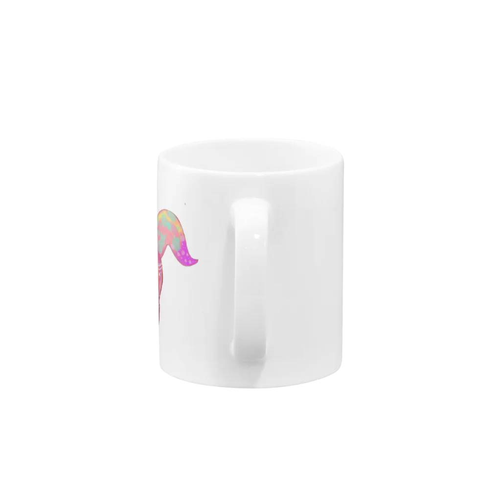Shop Hachelのアインホーン Mug :handle
