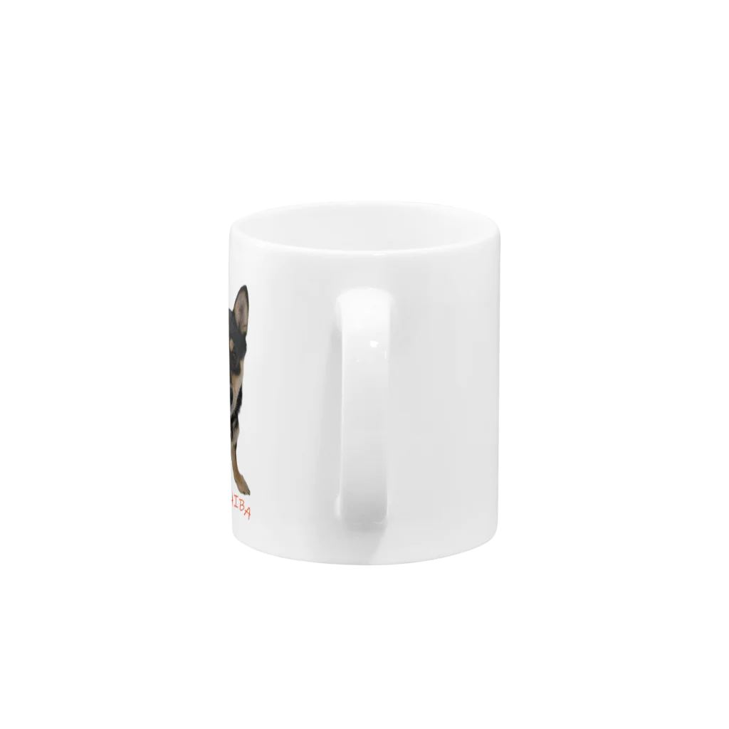 うたた寝の🐾豆柴BOY🐾 世界中で愛される柴犬　1歳 Mug :handle