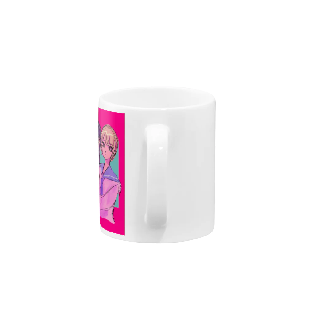 2zdoppoの女の子かわいい Mug :handle