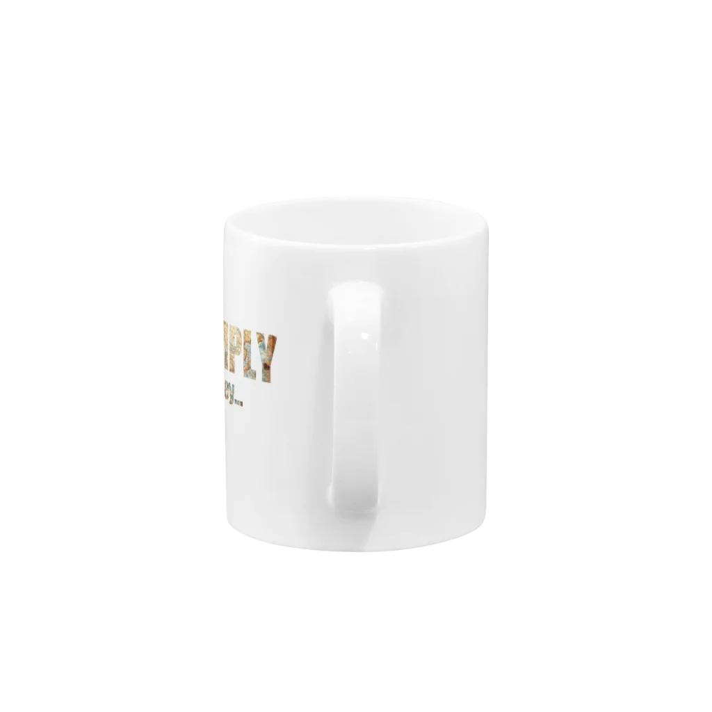 地球商店のLIVE SIMPLY Mug :handle