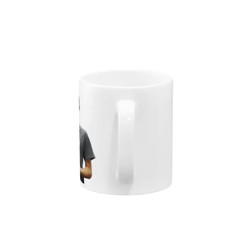 hitode909のおにぎり Mug :handle