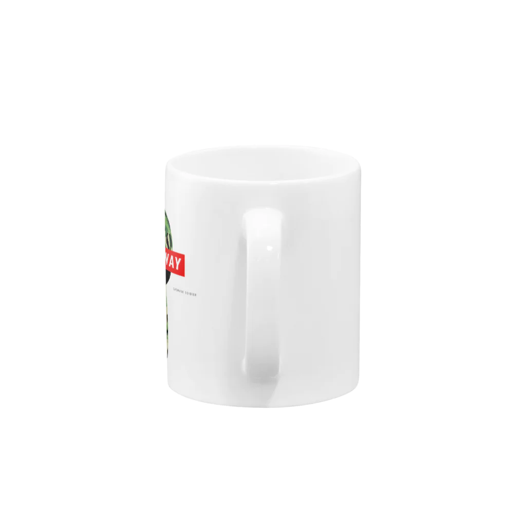 S0NEのRUN AWAY Mug :handle