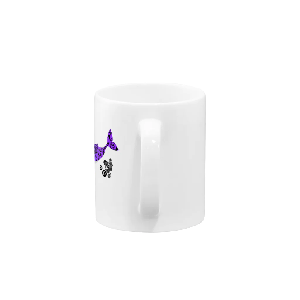 sarada-netのクジラ Mug :handle