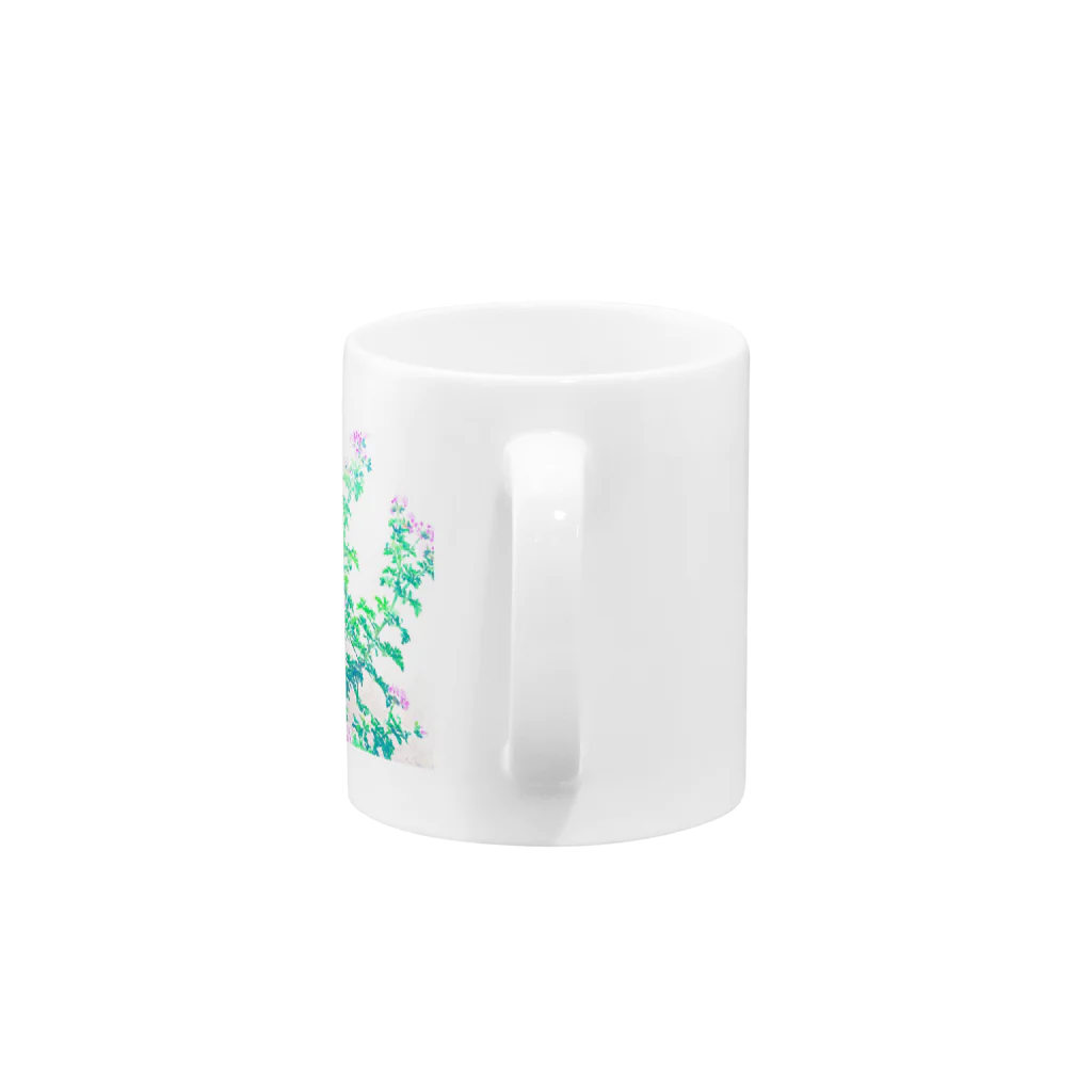 yunyunlivvyのGeranium Mug :handle