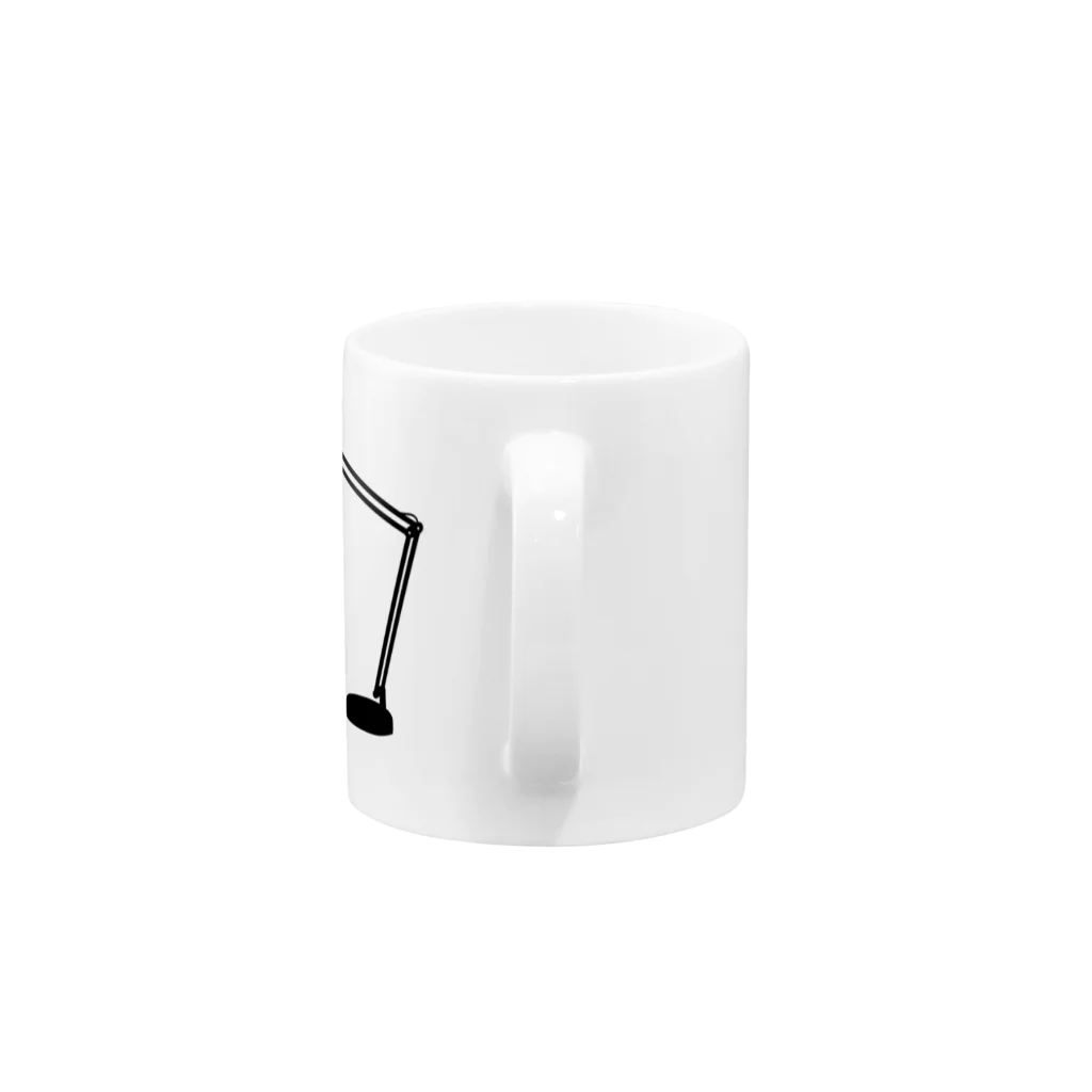 お文具のお文具の日光浴 Mug :handle