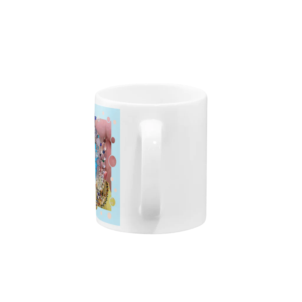 テル！のお店の素敵な天然石のアクセサリーたち01 Mug :handle