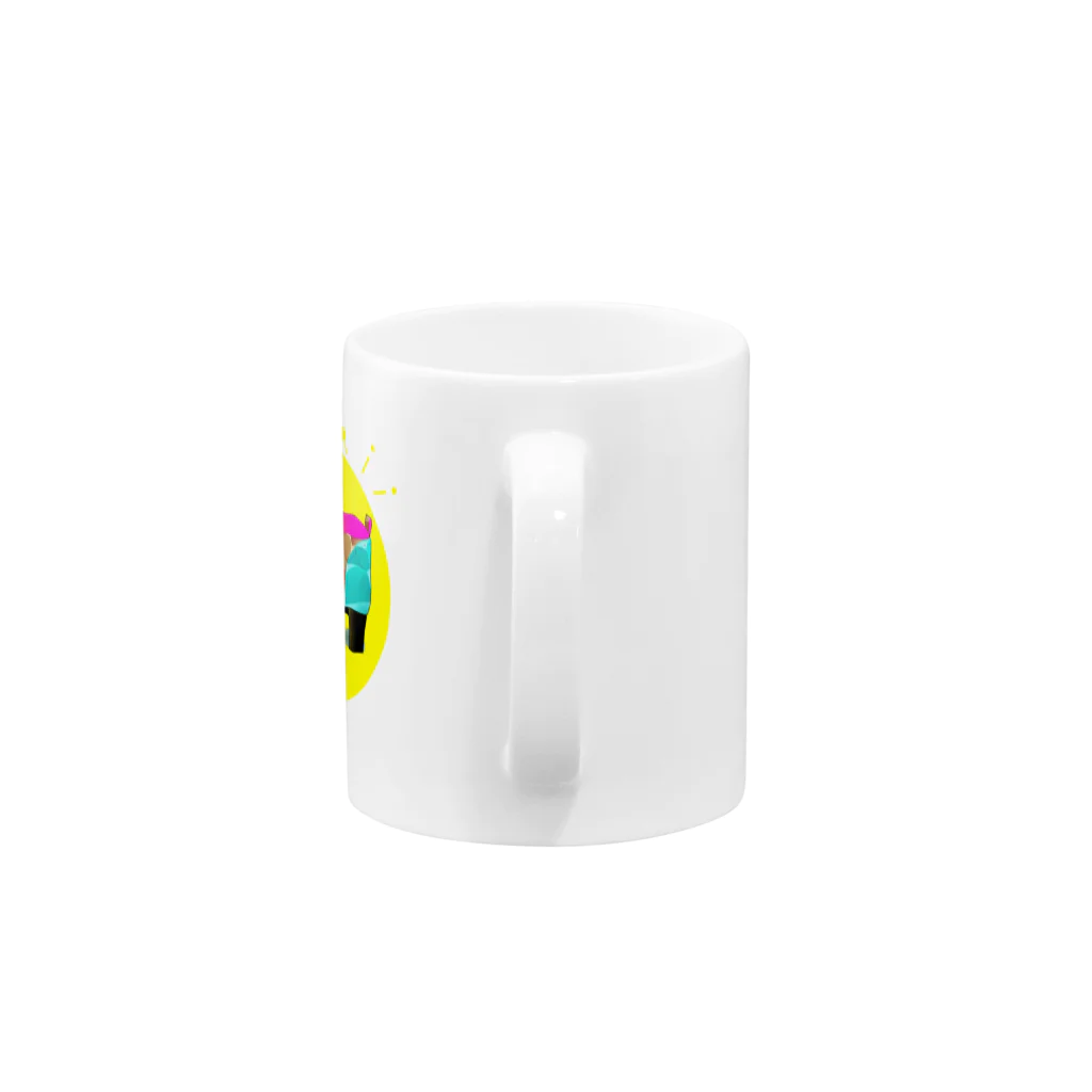 紙芝居のkawaii Mug :handle