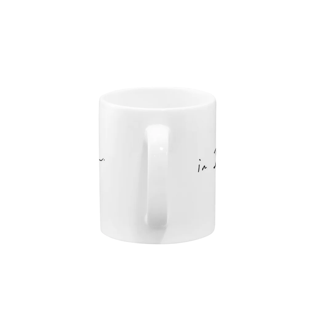 のじの-pray- in Jesus name Amen  Mug :handle