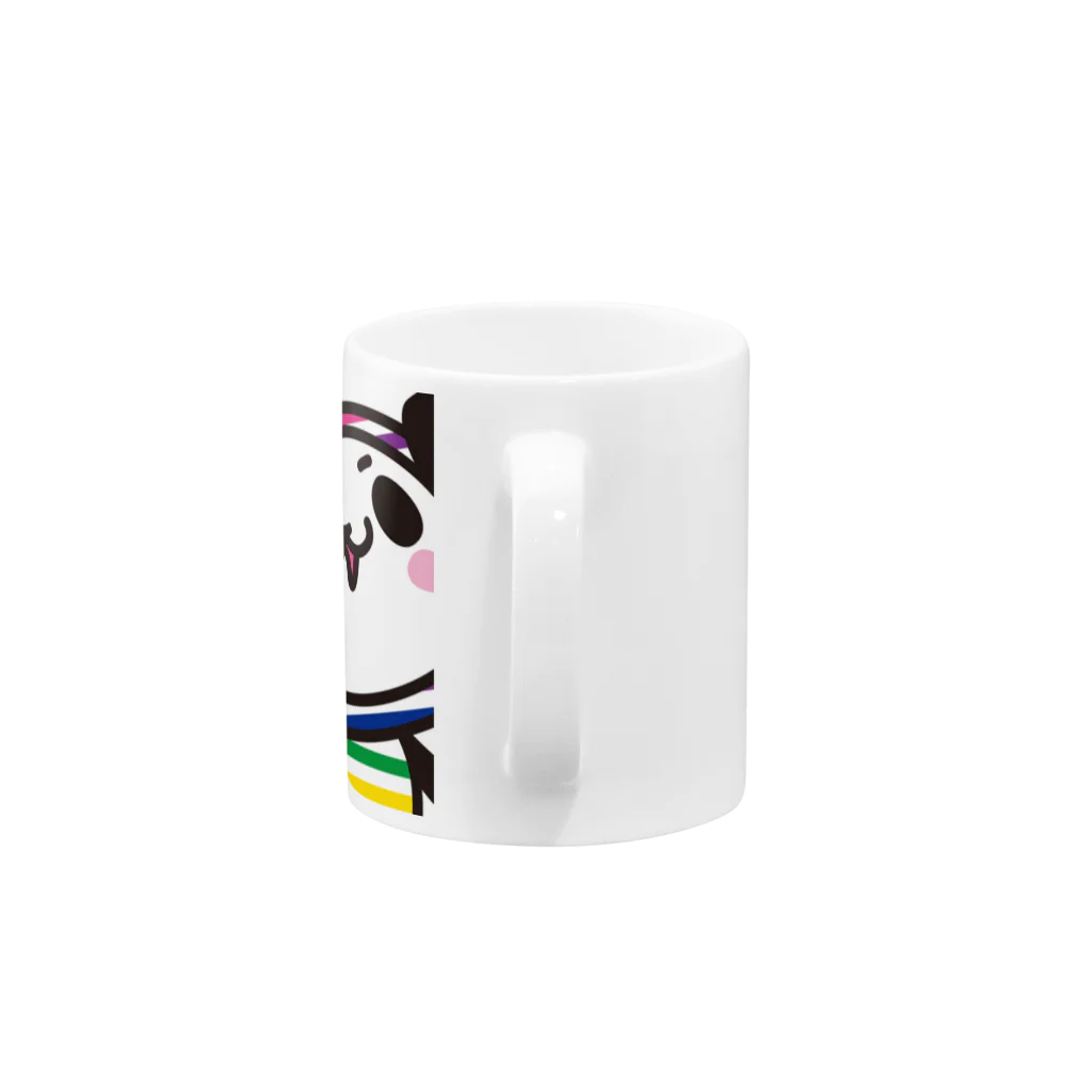 goods_drsのしまパン M007 Mug :handle