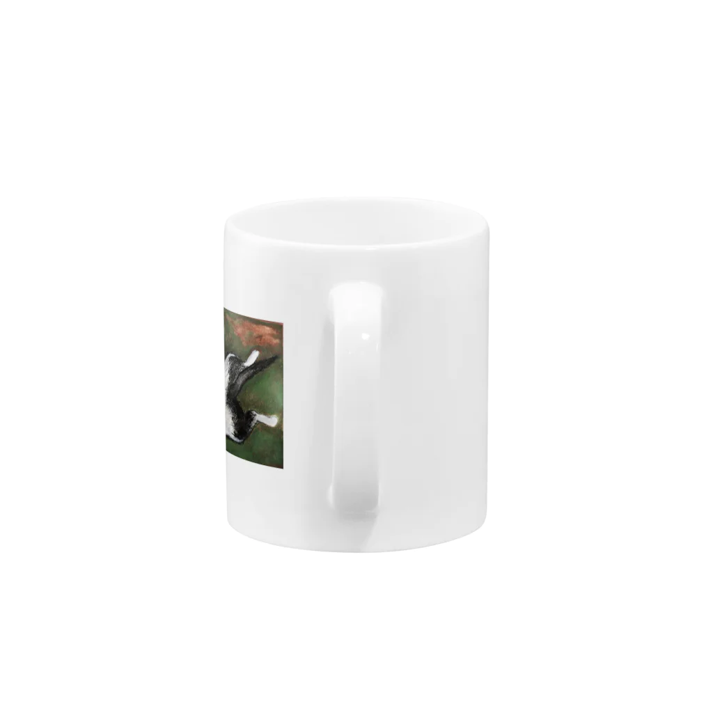 kekozのくの字の猫マラシャ Mug :handle