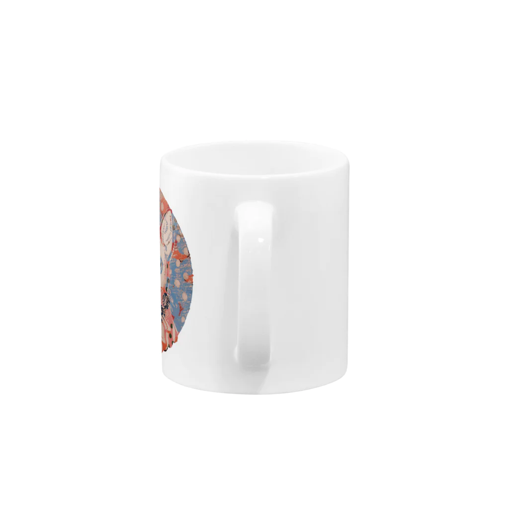 COCO RIBBONのココとリボン Mug :handle