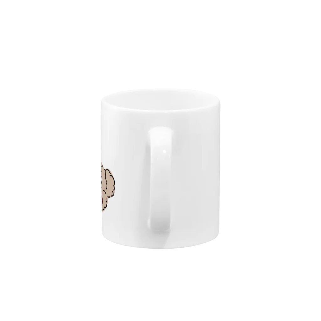 miminamのトイプードル Mug :handle