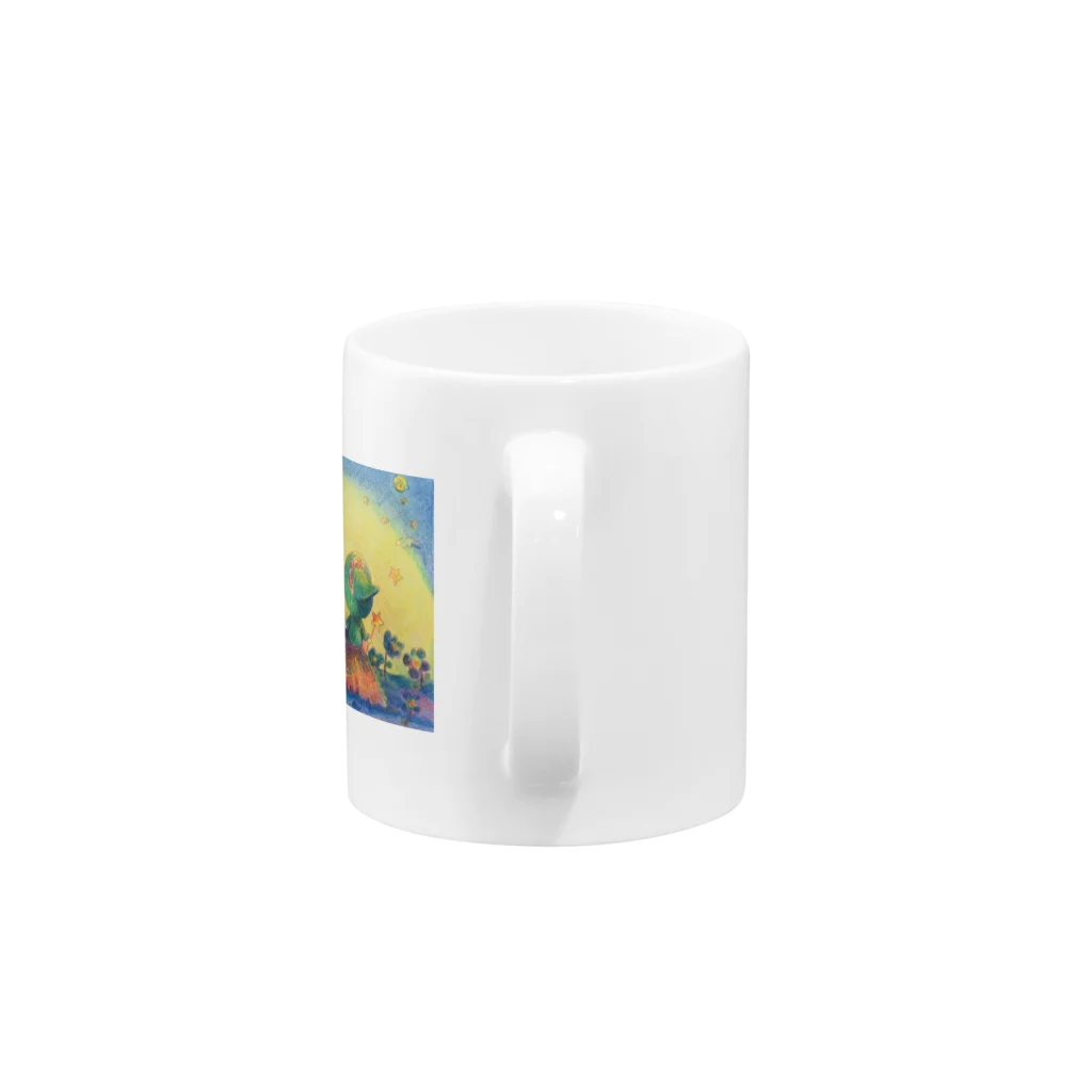 miekoのチャイルドブーケ Mug :handle