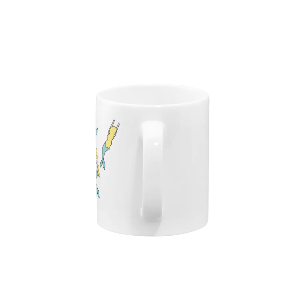 ちなみの夏の人魚姫 Mug :handle