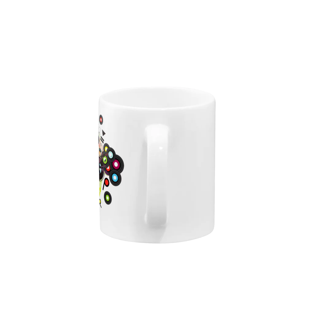 AURA_HYSTERICAのEarth_Music Mug :handle