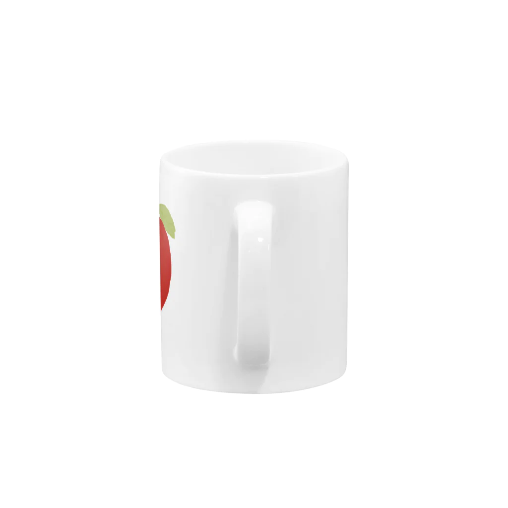 くまのもりのアップル。 Mug :handle