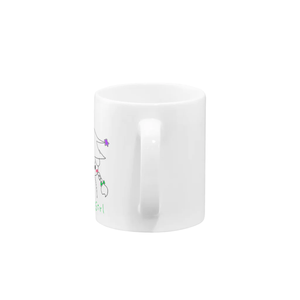 nyonboのMagical Girl Mug :handle