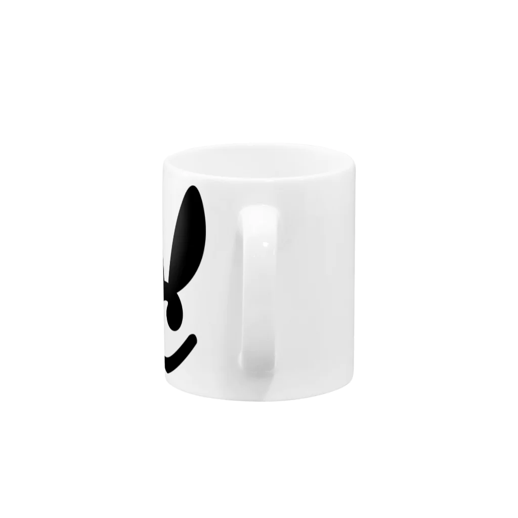 Kohina official shopのcottontailロゴ入りグッズ Mug :handle