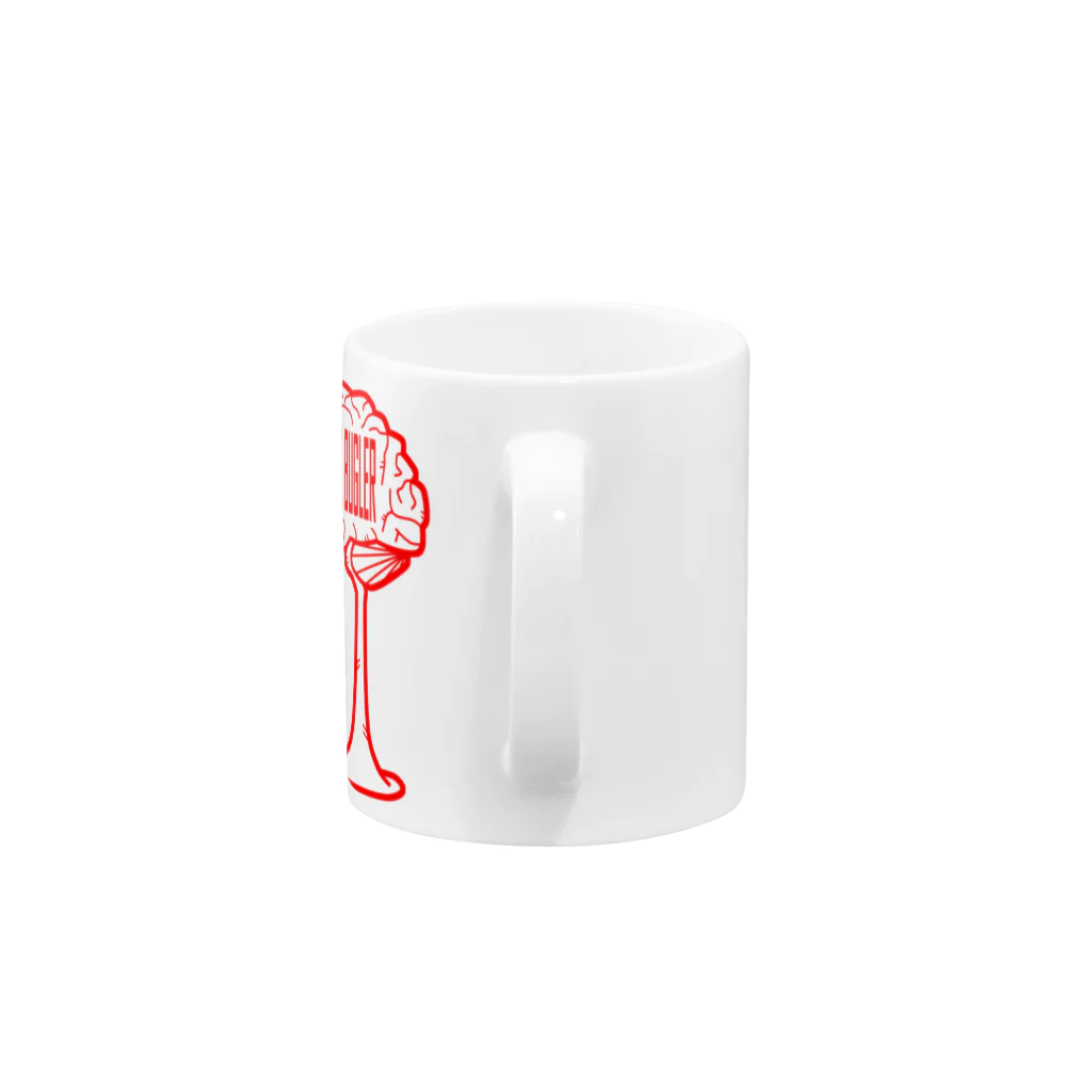 mosmos storeのNO IDEA BUGLER Mug :handle