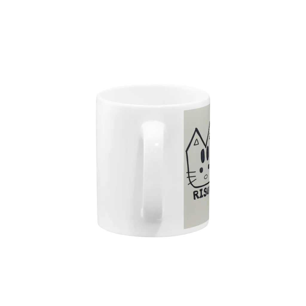 riosaのリスネコ Mug :handle