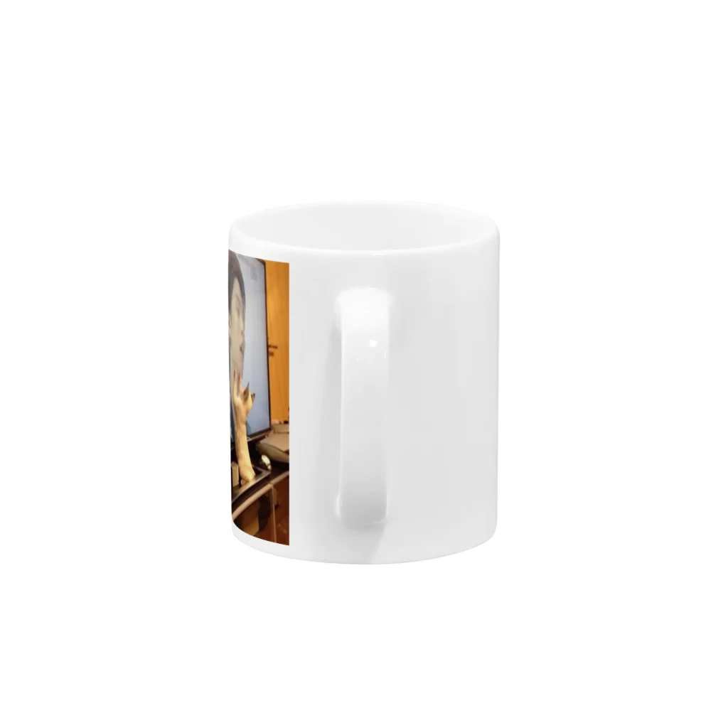 jyonasan1957のﾆｬｰﾆｬｰΣ≡Σ≡Σ≡Σ≡L(Φ□ΦL) Mug :handle