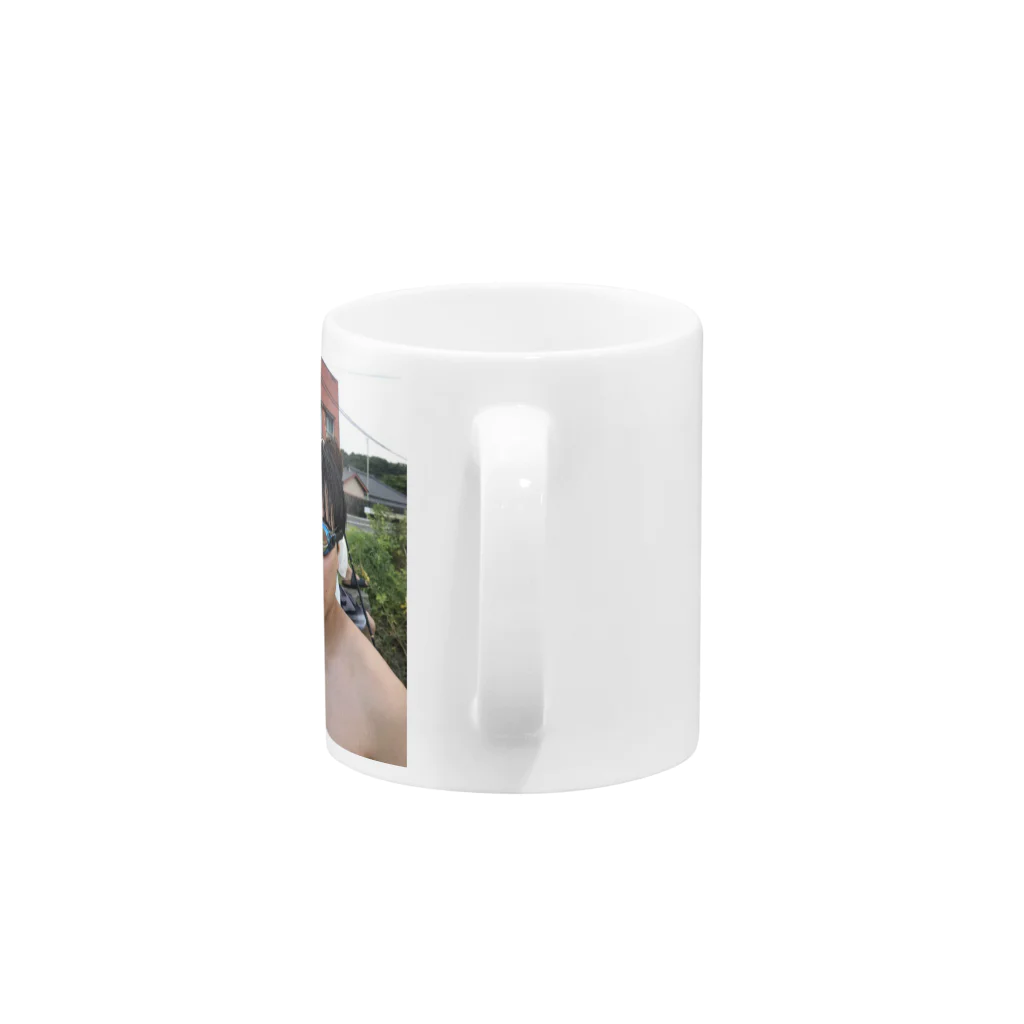 TAKABONのレインボードンキー西山 Mug :handle