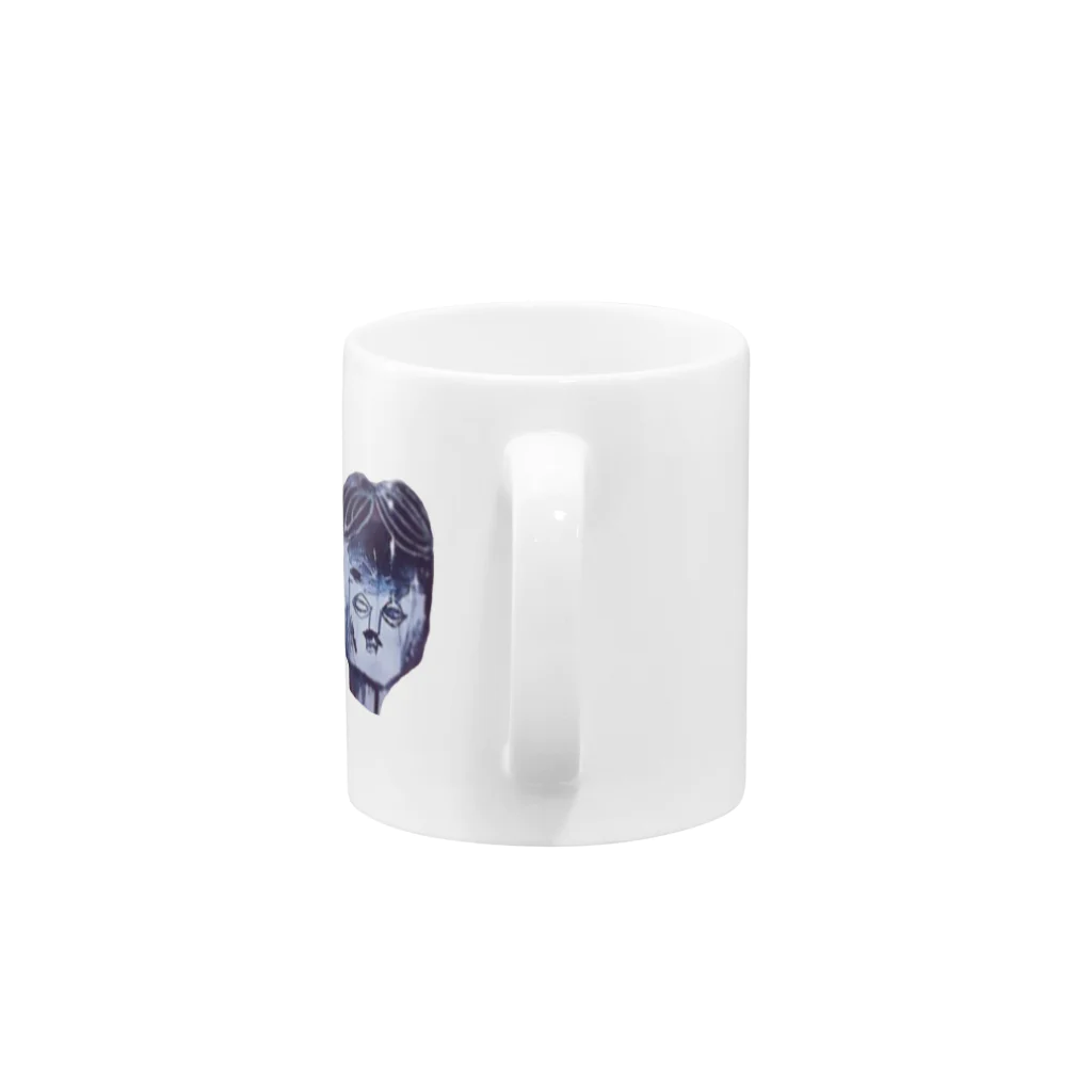 skynailsのベビーケン Mug :handle