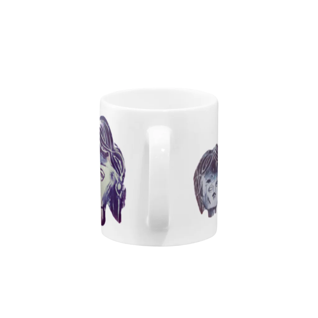 skynailsのペアケン Mug :handle