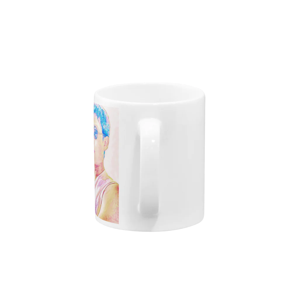 kamexのしさくひん Mug :handle