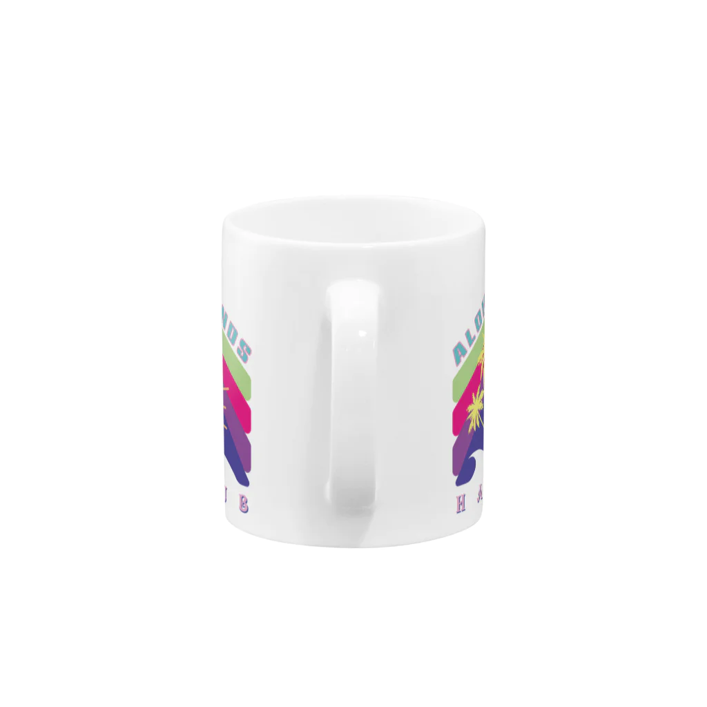 ハワイスタイルクラブのHawaiian monument Mug :handle