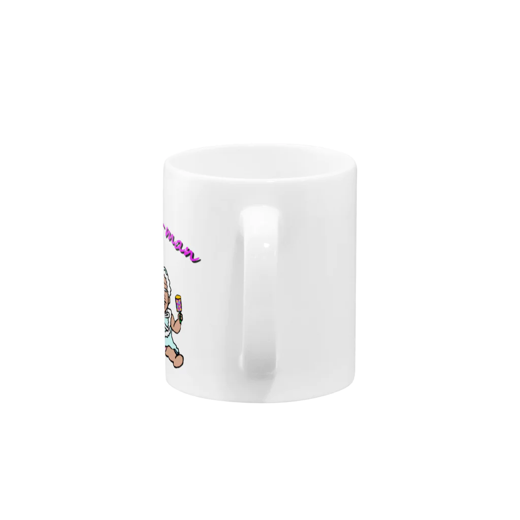 uwotomoのbaby-man Mug :handle