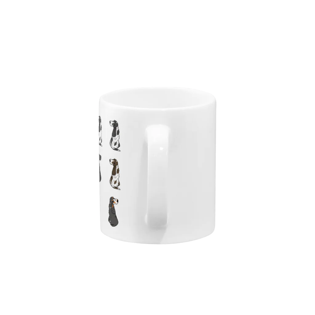 Saori  BTのle chien tronc ver.2 14dogs Mug :handle