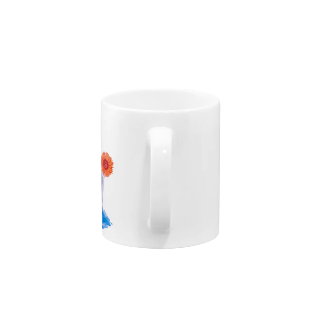 shzumoのGerbera daisy Mug :handle